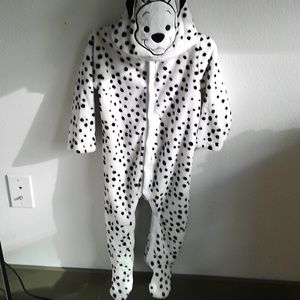 Like New 101 Dalmatian Onesie Costume